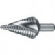 Foret étagé plage de perçage 4-30mm HSS Spiralnut RUKO
