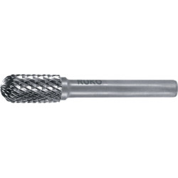 Fraise sur tige WRC D.6mm Tête-L.18mm Arbre-D.6mm HM carbure engrènement 4 RUKO