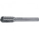 Fraise sur tige WRC D.8mm Tête-L.18mm Arbre-D.6mm HM carbure engrènement 4 RUKO