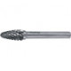 Fraise sur tige RBF D.6mm Tête-L.18mm Arbre-D.6mm HM carbure engrènement 4 RUKO