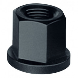 Écrou hexagonal DIN 6331 M6 ouverture de clé 10 mm forgé classe de résistance 1