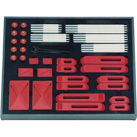 Jeu d'éléments de serrage N ° 6535 M10 plastique AMF