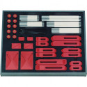 Jeu d'éléments de serrage N ° 6535 M10 plastique AMF