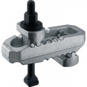 Bride de serrage N°6312V 10-M10x10x100 pince crocodile réglable avec patte d accrochage AMF