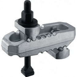 Bride de serrage n° 6312V M20x20x200 pince croc. régl. av patte accroch. AMF