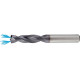 Foret à trous d’huile DIN 6537 type UNI D. nominal 3,3 mm D. de la tige 6 mm VHM TiAlN DIN 6535 HA 4xD L. de la spirale 22 mm PROMAT