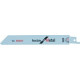 Lame de scie sabre S 922 BF L.150mm B.19mm TPI 14 18mm geschr.gefr.2er Pk.BOSCH