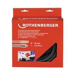 Outil de nettoyage tuyau longueur 10 m arbre D. 10 mm ROTHENBERGER