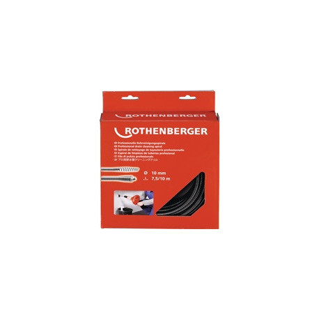 Outil de nettoyage tuyau longueur 10 m arbre D. 10 mm ROTHENBERGER