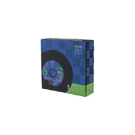 Disque à tronçonner STEELOX BOX D125x1mm INOX Al. 22,23mm 25er Box PFERD