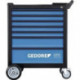 Servante d'atelier GTT B-S-177 B830xT550xH1000mm 900kg 7 Unités 177-Unités.GEDORE
