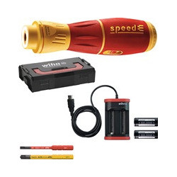 Jeu de tournevis E-tournevis Wiha speedE® II electric - 6 unités -
