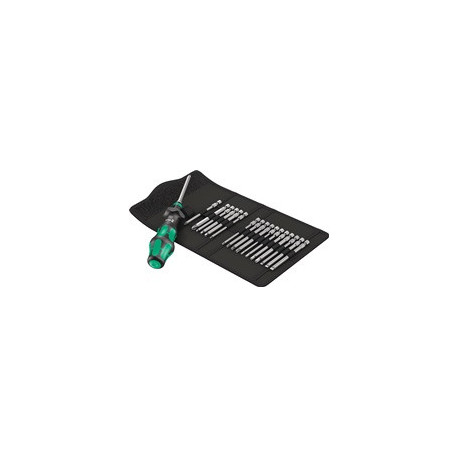 Assortiment d'embouts KK Turbo Imperial 1 19-unités Fente/PH/TORX®/6Kt./4Kt.WERA