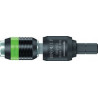 Porte-embouts 889/4/1 F Rapidaptor 1/4 pouces C 6,3+E 6,3 L.64mm WERA