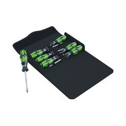 Jeu de tournevis Kraftform 300/7 Set 1 7-unités Fentes/PH/PZD/TX