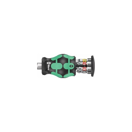 Porte-embout K K Chargeur Stubby en 6 unités à fente / PH / PZD WERA NOUVEAU