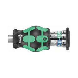 Porte-embout K K Stubby Magazin 6 unités TORX/6 cotés WERA