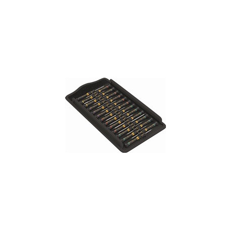 Jeu tournevis de mécanique de précision Kraftform Micro ESD Big Pk.1 25 unités.WERA