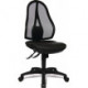 Chaise de bureau pivotante avec mécanisme synchrone ponctuel anthracite 430-550 m
