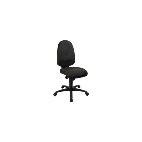 Chaise de bureau pivotante avec mécanisme synchrone anthracite 450-550 mm