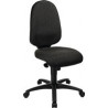 Chaise de bureau pivotante avec mécanisme synchrone anthracite 450-550 mm
