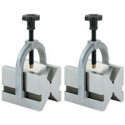 Paire de doubles vés pour D. 5-30 mm inox L50xB40xH40 mm tolérance ± 0004 mm P