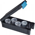 Set de loupe d'horloger, set professionnel Tech-Line 6x, 8x, 10x, 15x boîtier plastique, 4 pièces SCHWEIZER