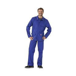 Veste de protection pour soudeur Nr.1702 taille 46 bleu