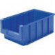 Boîte pour étagère VKB L400xB230xH150mm bleu LA-KA-PE (Par 12)