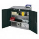Armoire d’outillage/Servante de machine H1000xl1000xP500 mm 2 tiroirs, 2 tablettes lichtgrau/anthrazitgrau STUMPF