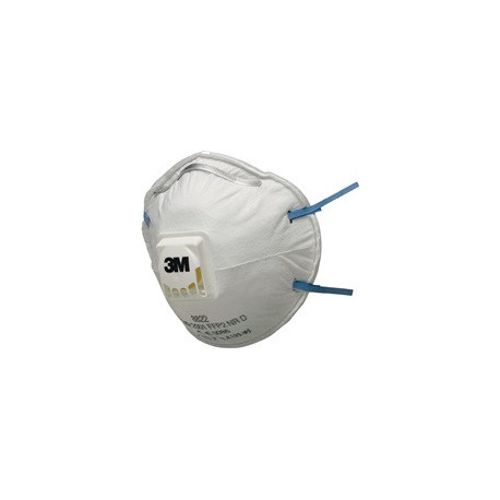 Masque de protection respiratoire 8822 SA FFP2/V NRD avec valvel 240St./KT 3M (Par 240)