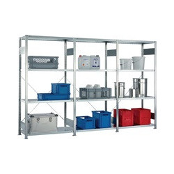 Étagère à emboîter H2000xl2000xP400 mm étagère de base/d’extension galvanisée 1650 kgs