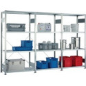 Étagère à emboîter H2000xl2000xP400 mm étagère de base/d’extension galvanisée 1650 kgs