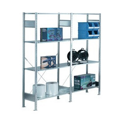 Étagère à emboîter H2000xl2000xP400 mm étagère de base/d’extension galvanisée 300 kgs