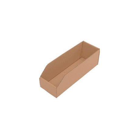 Boîte pour étagère L300xB100xH100mm carton ondulé brun 1 (Par 50)