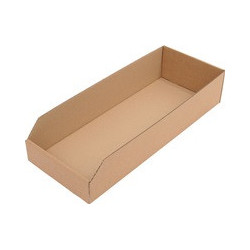 Boîte pour étagère L500xB200xH100mm carton ondulé brun 1 (Par 50)