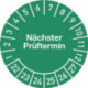 Plaquette de vérification pluriannuelles D30mm date du prochain contrôle2022-2027 - 10 unités
