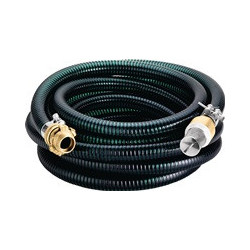 Jeu de tuyaux d'aspiration de 5 m de tuyau D. Raccord de tuyau de 25,4 (1 pouce) mm-D. 25,4 (1 pouce) mm 5000 mm METABO
