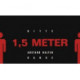 Paillasson A 1,5 m2 rouge/noir PA L1500xB900xS6mm MILTEX