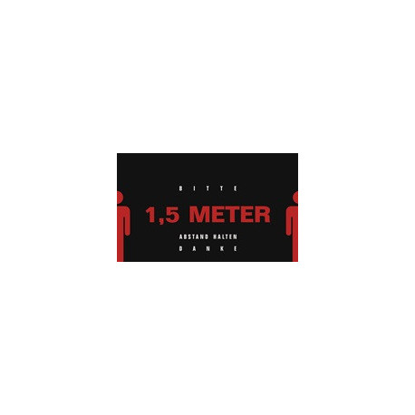 Paillasson A 1,5 m2 rouge/noir PA L1500xB900xS6mm MILTEX