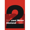 Paillasson A 2,0 m distance rouge/noir PA L1800xB1200xS6mm MILTEX