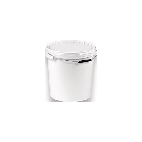 Seau 15 l polyéthylène blanc D. 290 mm