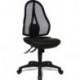 Chaise de bureau pivotante avec mécanisme synchrone ponctuel anthracite 430-550 m