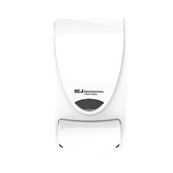 Distributeur de cartouche de savon liquide PROLINE H233xW130xD115 env.Mm 1 l blanc DEB