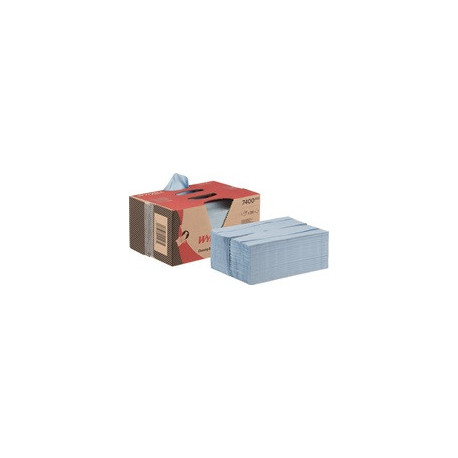 Essuie-tout WYPALL® L20 L420xB330ca.mm bleu 2-feuilles WYPALL