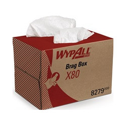 Essuie tout WypAll® X80 8279 L424xB282ca.mm blanc 1-couche Box WYPALL