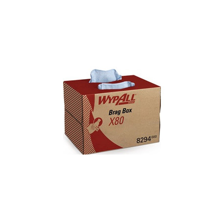 Essuie tout WypAll® X80 8294 L427xB282ca.mm bleu 1-couche WYPALL