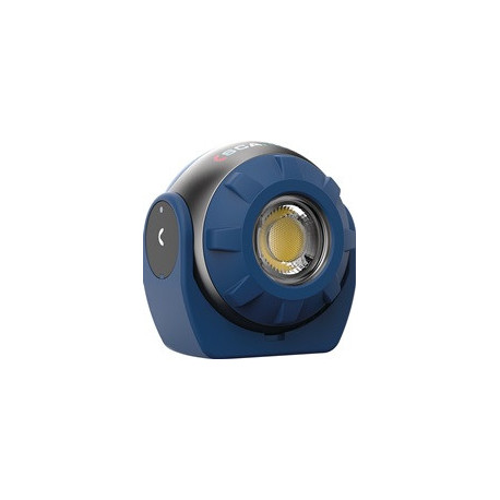 Lampe à main rechargeable LED Sound LED S 3,7 V 5200 mAh Li-Ion 300/600 (2 niveaux d'éclairage) Temps de charge 5 h