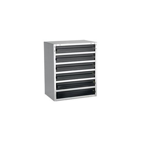 Boîte d’assortiment coffre-fort ESD 250/6-3 B357xT435xH255mm 6 compartiments