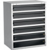 Boîte d’assortiment coffre-fort ESD 250/6-3 B357xT435xH255mm 6 compartiments